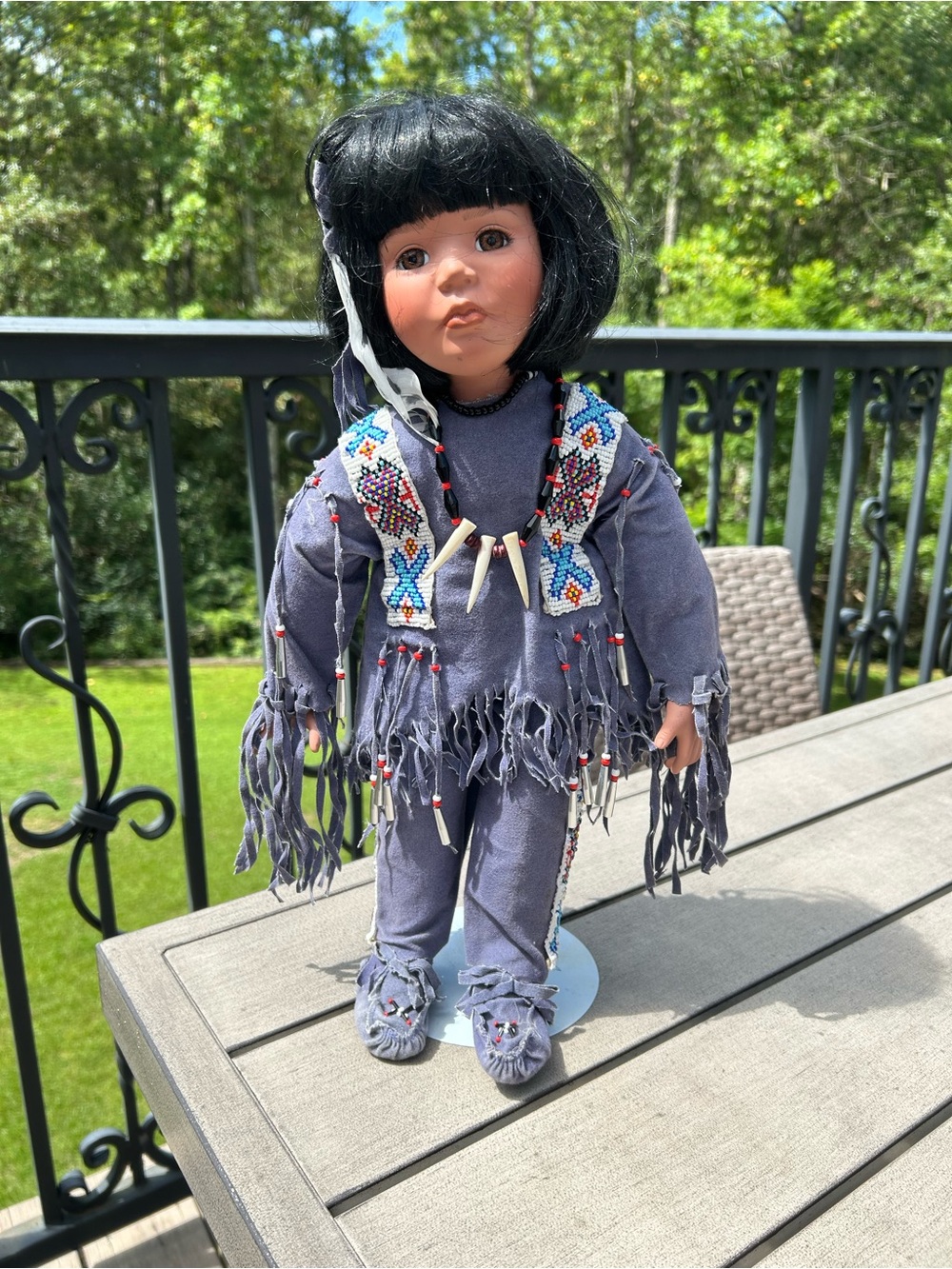 Native American Indian Doll by Hamilton Collection, “Tashee”